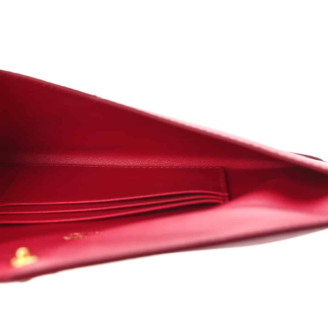 Prada Vitello Move Envelope Wallet Peonia - Image 2