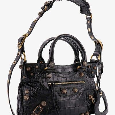 BALENCIAGA Le Cagole Small Shoulder Crossbody Bag.