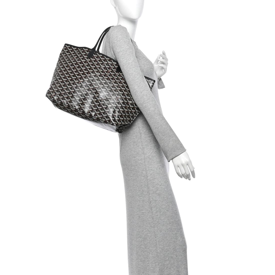 GOYARD Goyardine Saint Louis PM Black. - Image 2