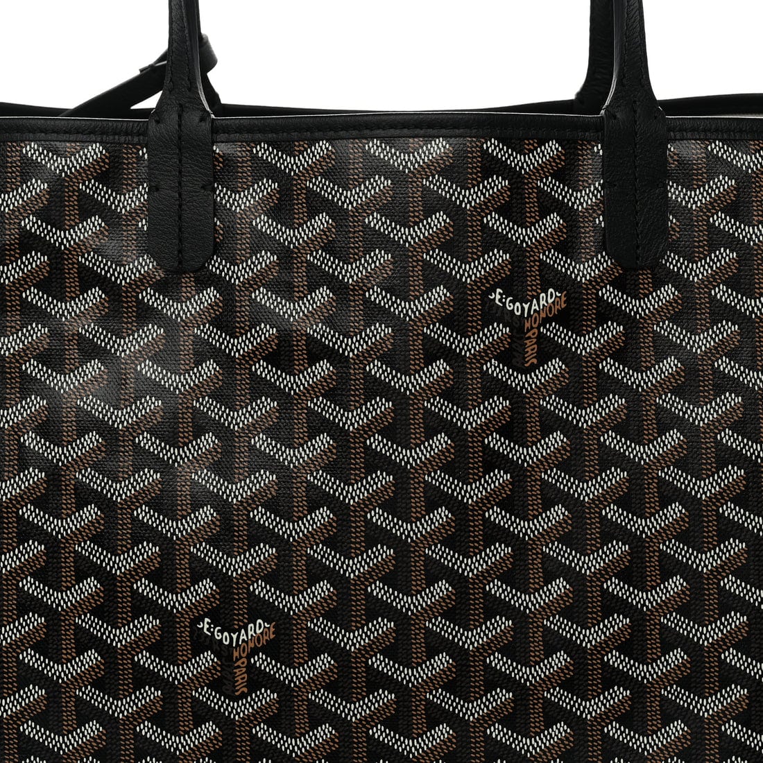GOYARD Goyardine Saint Louis PM Black. - Image 4