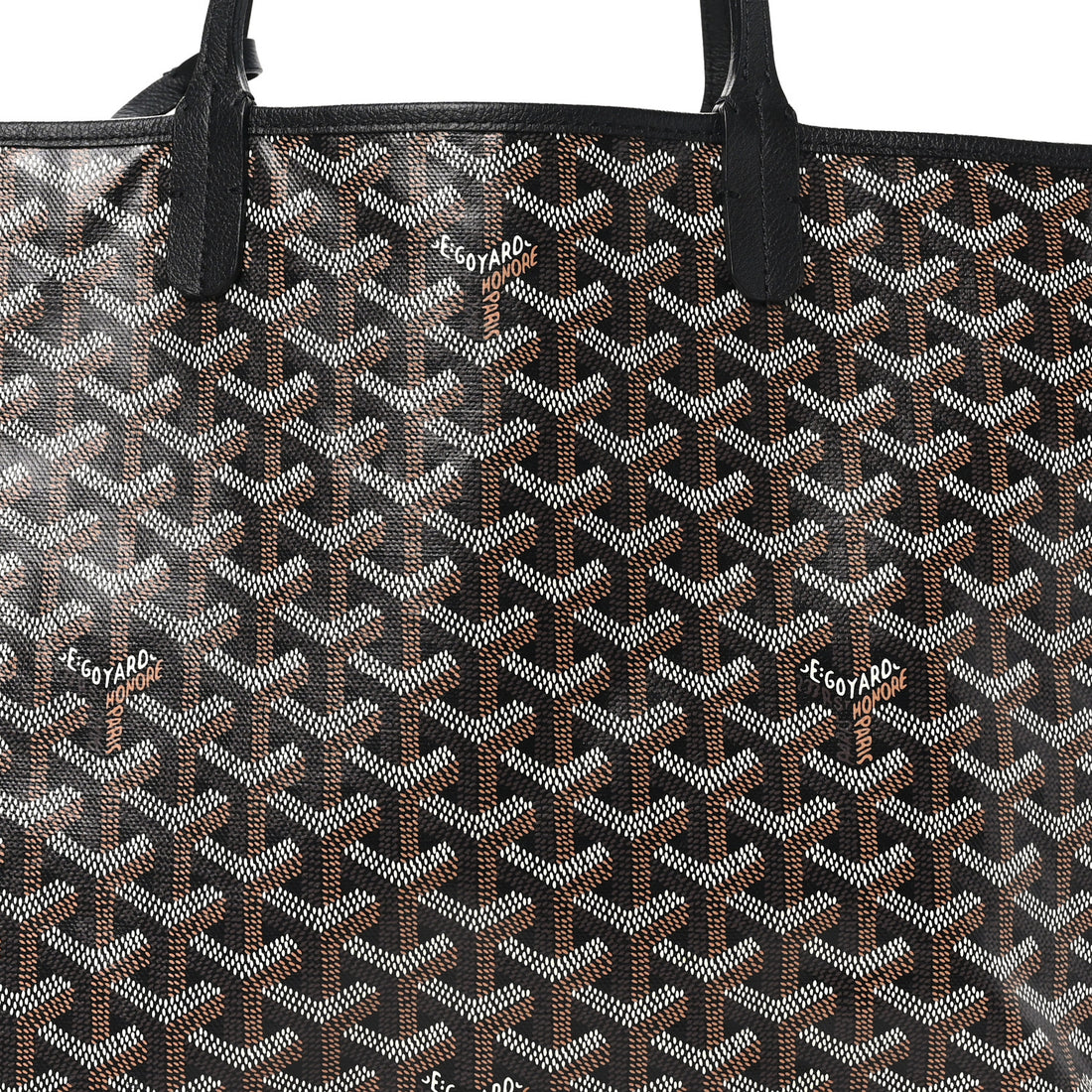 GOYARD Goyardine Saint Louis PM Black. - Image 7