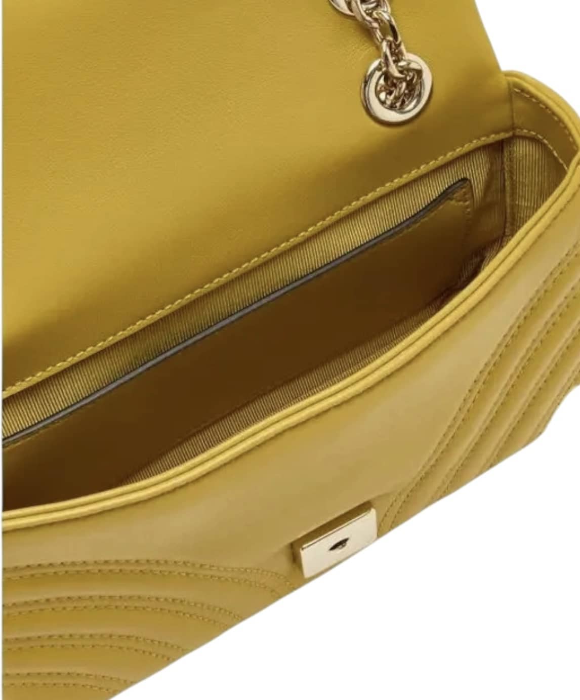 GUCCI GG Marmont Small Mustard Colour Shoulder Bag. - Image 5