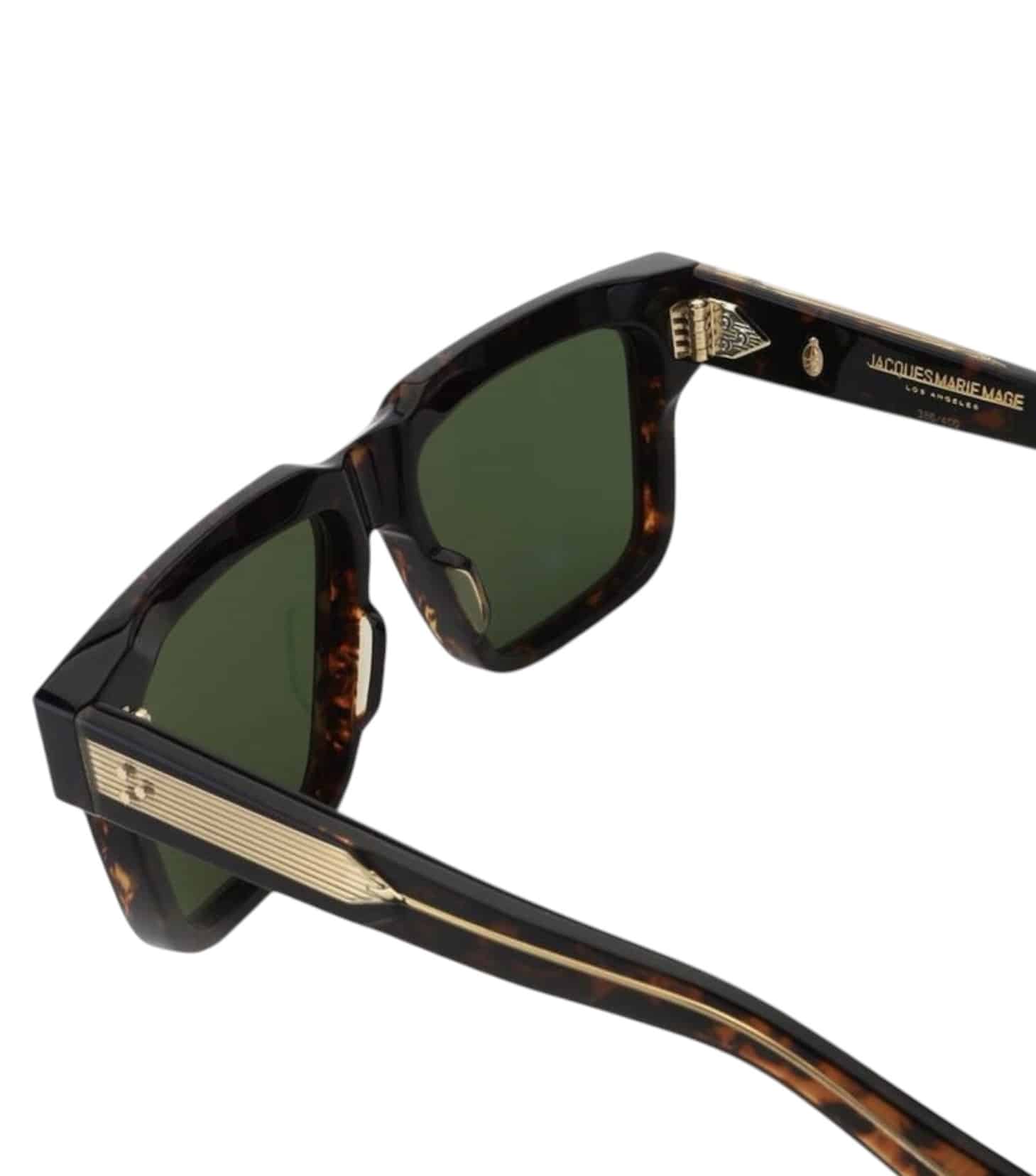 Jacques Marie Mage - Valentino Rossi Tramonto Square-Frame Tortoiseshell Acetate Sunglasses. - Image 3