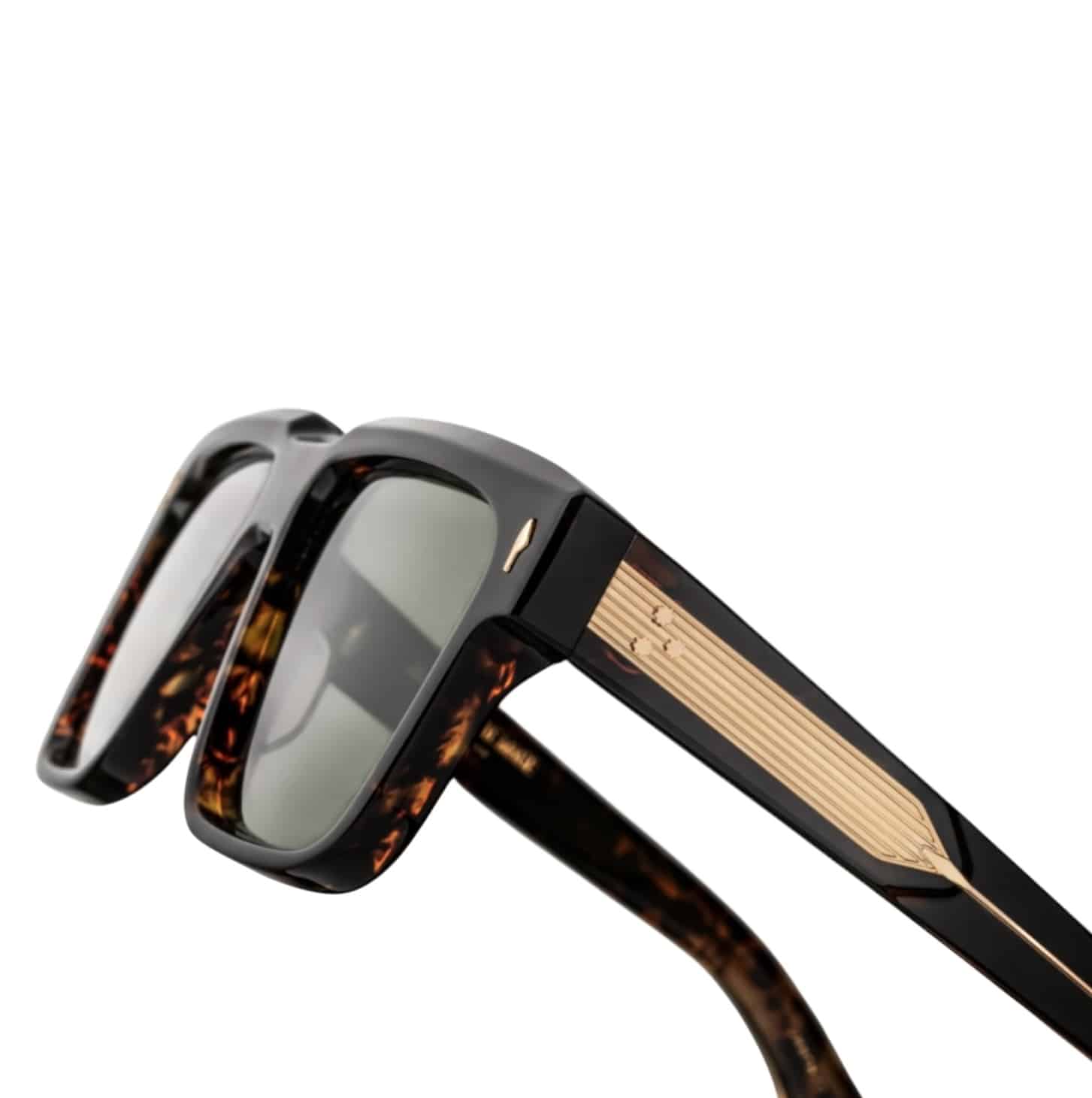 Jacques Marie Mage - Valentino Rossi Tramonto Square-Frame Tortoiseshell Acetate Sunglasses.