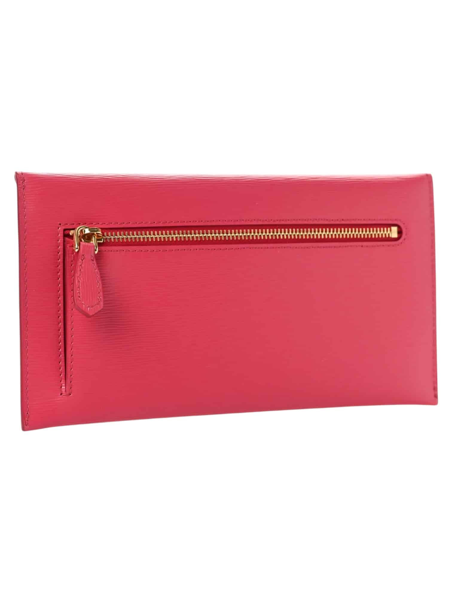 Prada Vitello Move Envelope Wallet Peonia - Image 5