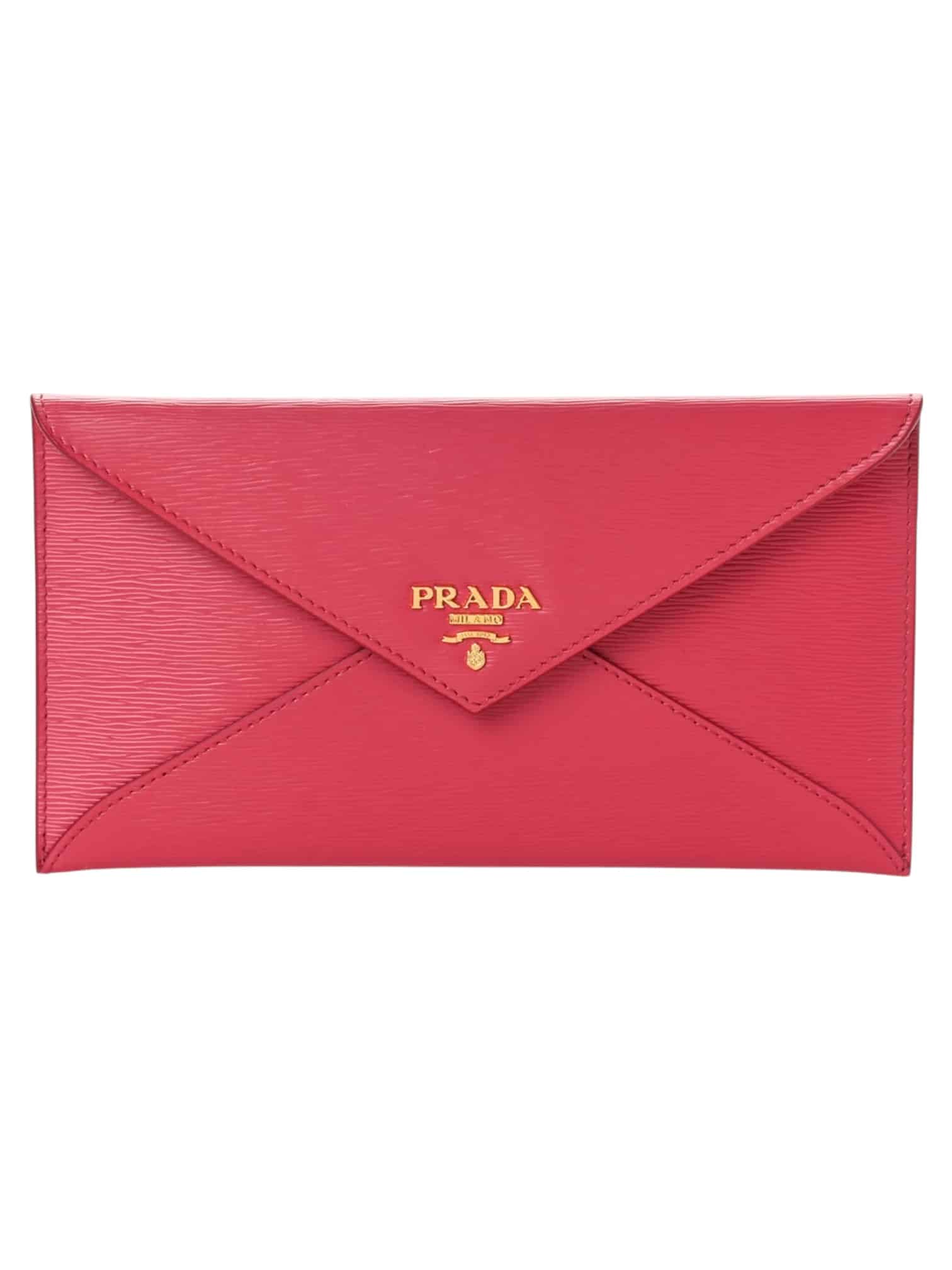 Prada Vitello Move Envelope Wallet Peonia - Image 7