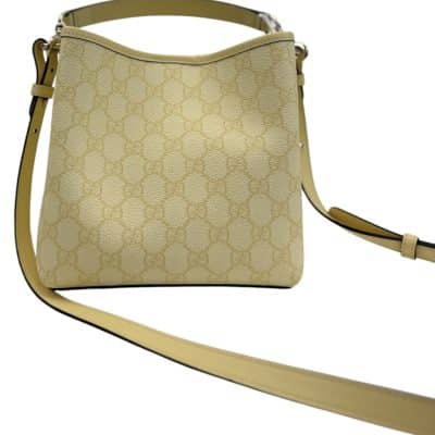 GUCCI Emblem Bucket Bag.