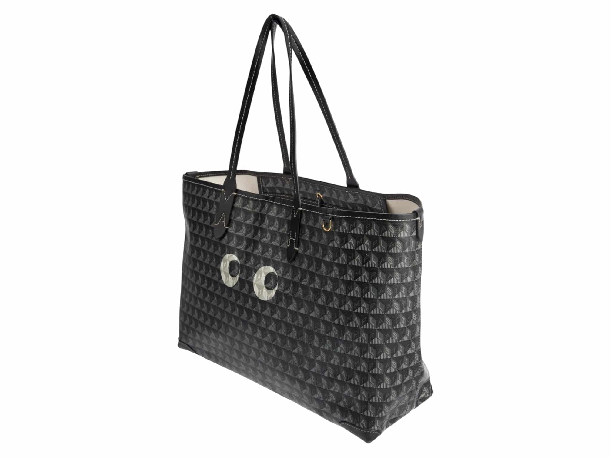 Anya Hindmarch I Am A Plastic Bag Eyes Small Tote. - Image 8