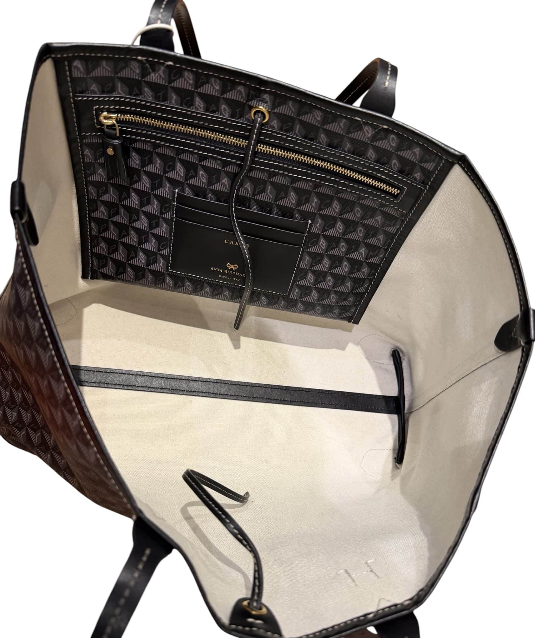 Anya Hindmarch I Am A Plastic Bag Eyes Small Tote. - Image 9